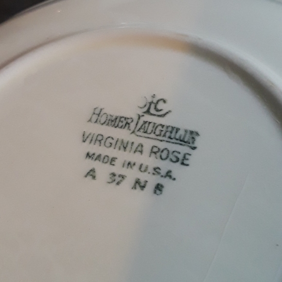 Antique Homer Laughlin cup and saucer - Picture 3 of 6